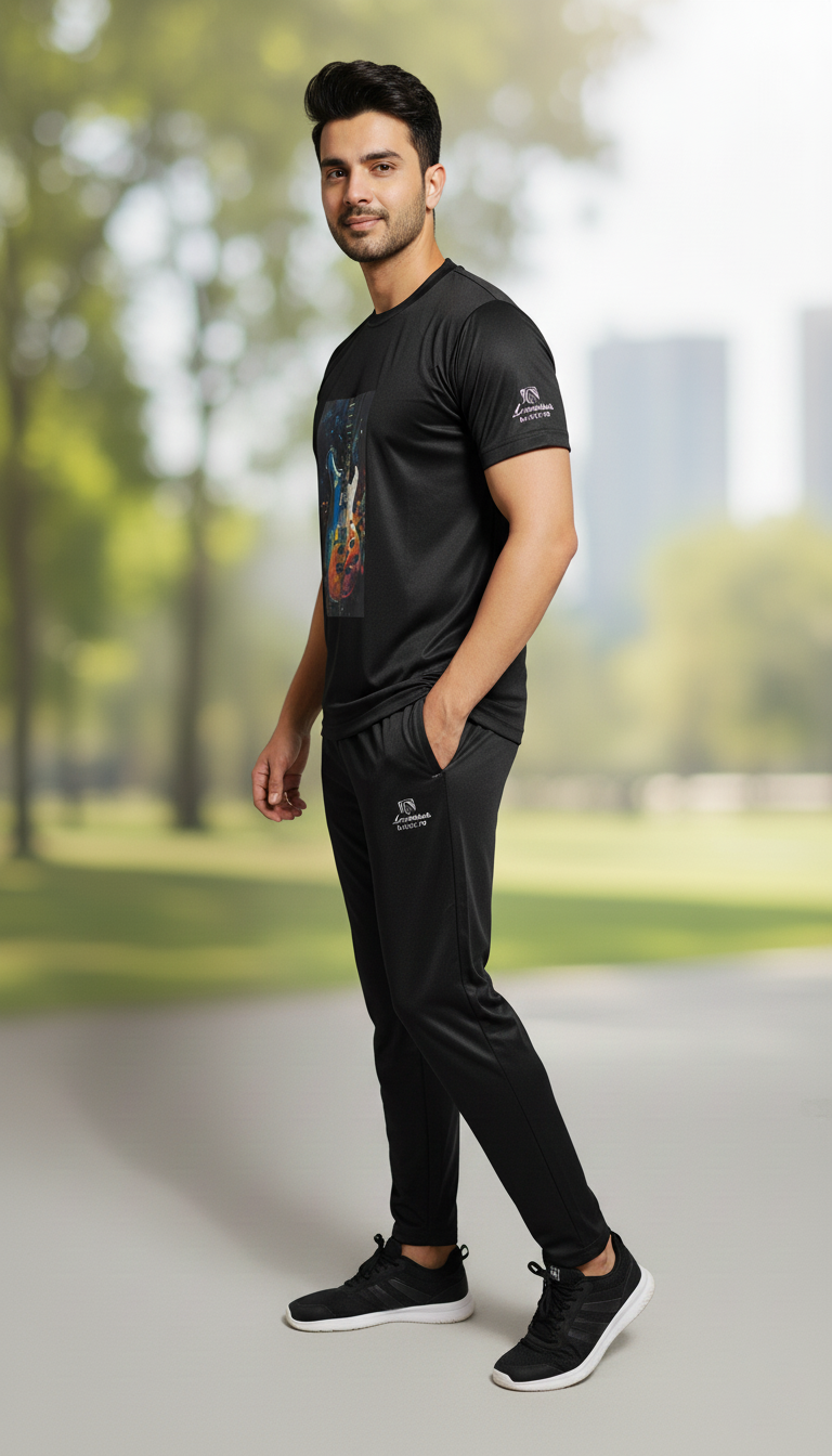βοΈ Summer Tracksuit for Men | Micro Polyester π§΅ | Lightweight & Quick-Dry πββοΈ | Trendy Gym & Casual Wear πͺ