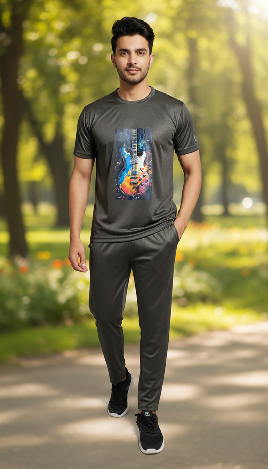 ☀️ Summer Tracksuit for Men | Micro Polyester 🧵 | Lightweight & Quick-Dry 🏃‍♂️ | Trendy Gym & Casual Wear 💪